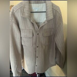 And now this Men's Beige Herringbone Jacket